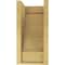 Ekena Millwork 7"W x 7"D x 14"H Wide Alpine Rough Cedar Woodgrain TimberThane Corbel, Primed Tan CORUR07X07X14ALPRCPR - alternate 4